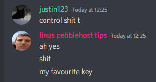 Justin accidentally saying "shit" instead of "shift"